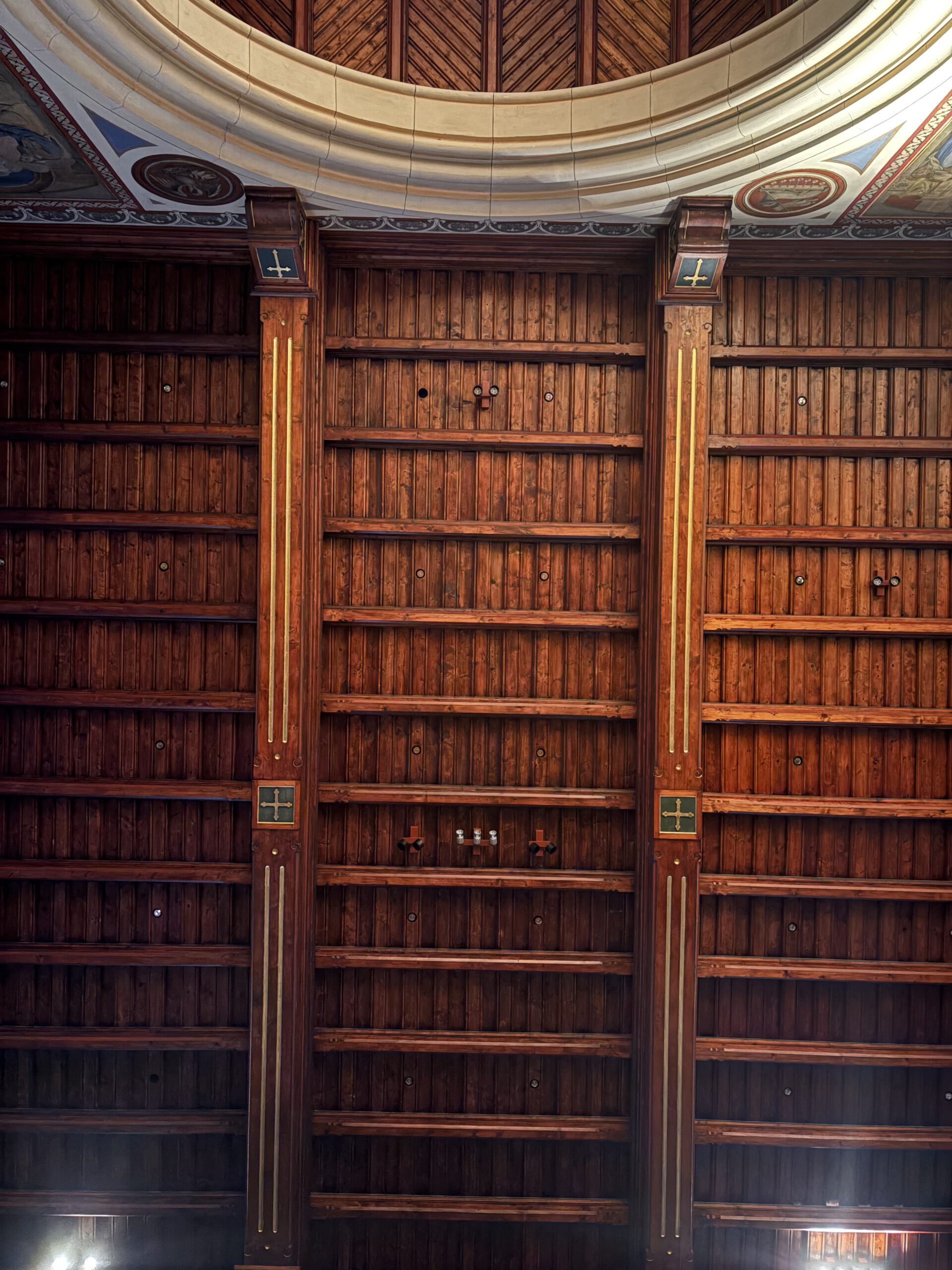 Klosterkirche Holzdecke